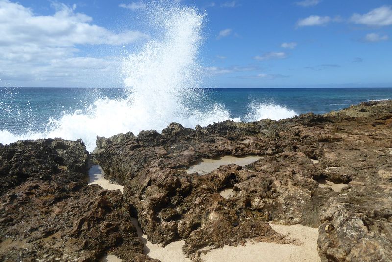 Plenty of surf, but this isn't the place to try it.