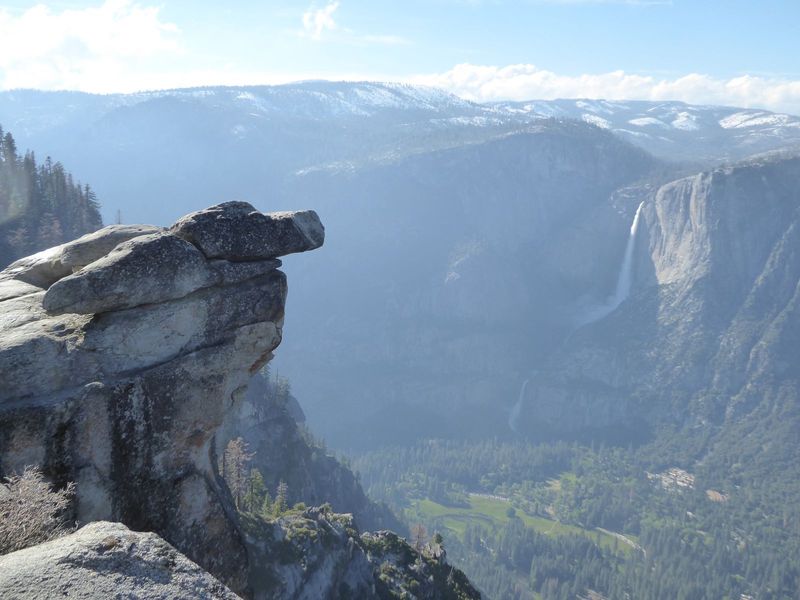 What would they think of it?  You've seen that historic photo of them standing on this overhang. Without looking, can you remember whether J