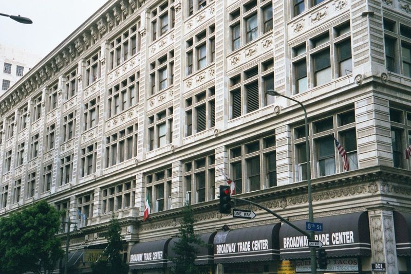 The former May Company department store was built on Broadway in 1906 as Hamburger's Department Store. It claimed to be the biggest departme