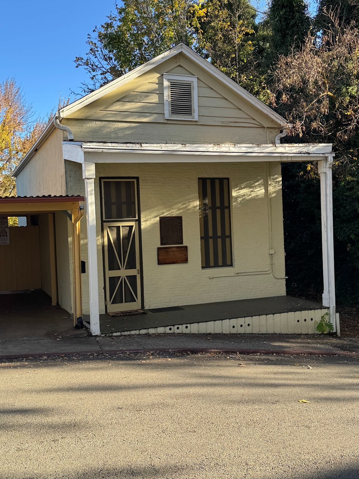 Across from the court house, this was the Searls Law Office and was used by three generations of attorneys in the Searls family, beginning w