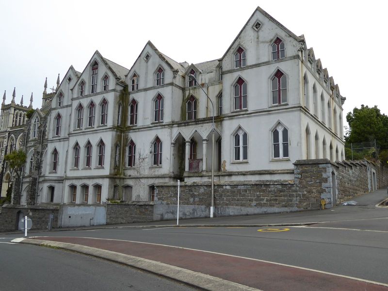 Speaking of schools, this one's waiting for a location scout working on a movie about the joys such, such joys of Victorian schooling. It's 