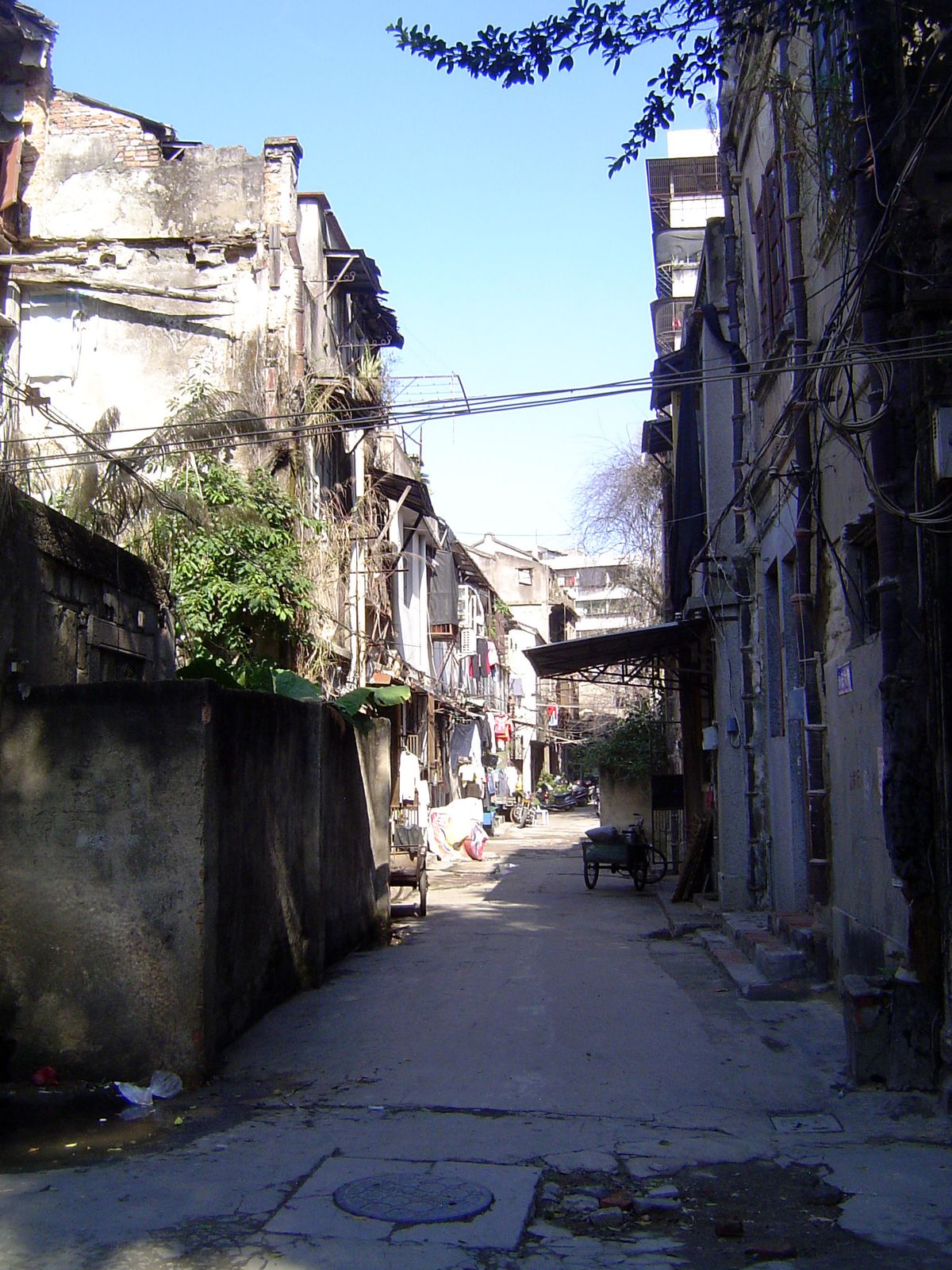 Side street.