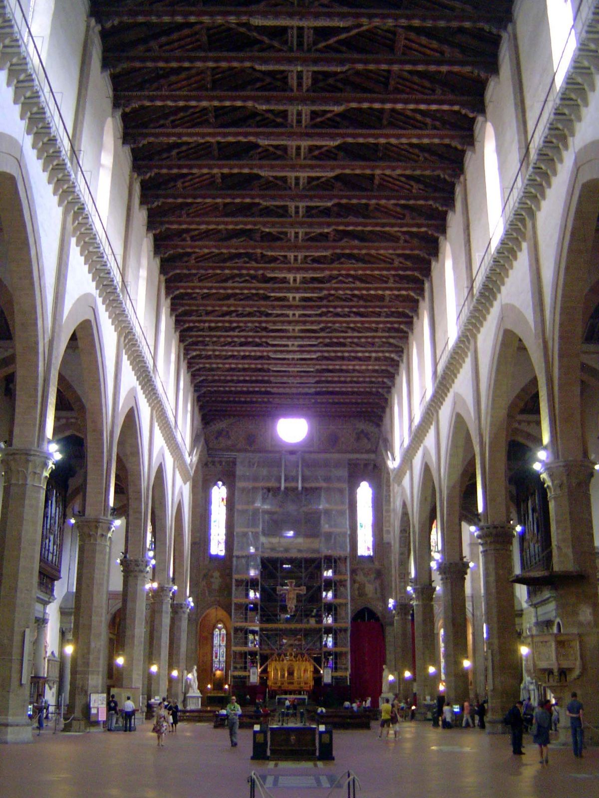 The nave.