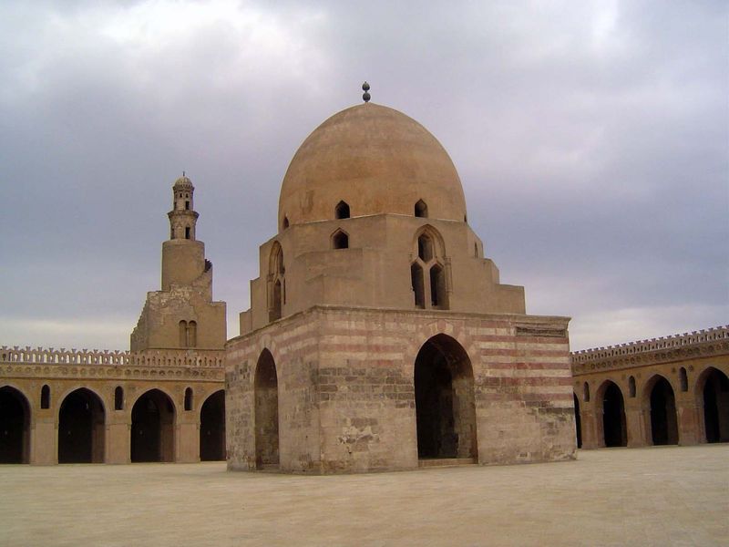 Another view. Many peripheral gates once connected the mosque to the dense housing that used to surround it.
