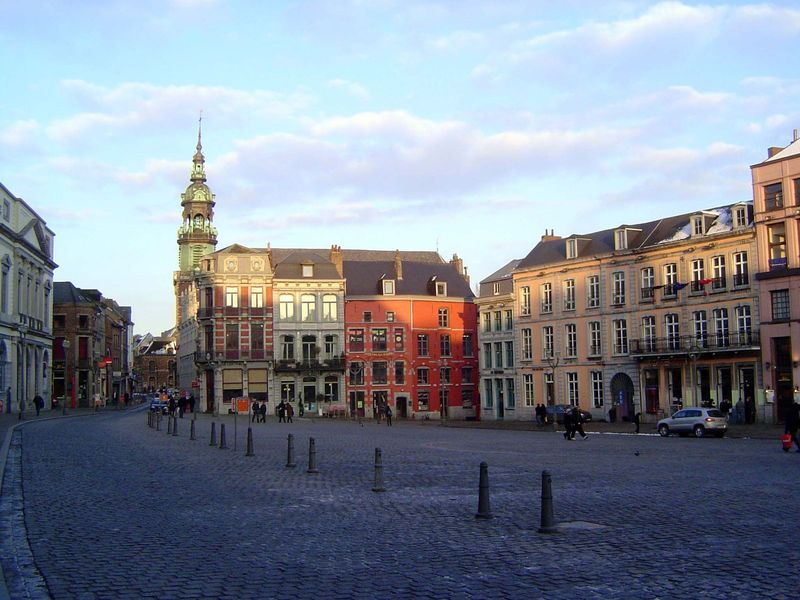 The Grand Place, with St. Elizabeth in the background.