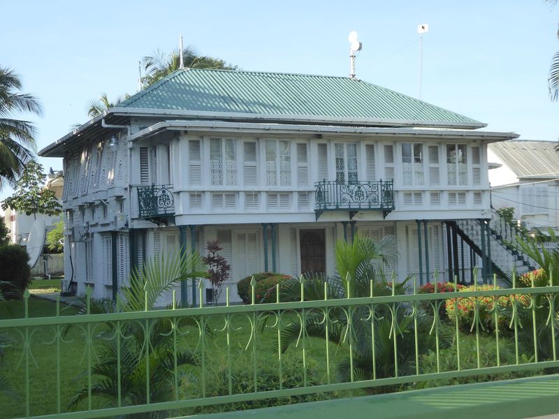 An elegant house designed by the locally prominent and Georgetown-born John Bradshaw Sharples 1845-1913. It's the understated office of Rusa