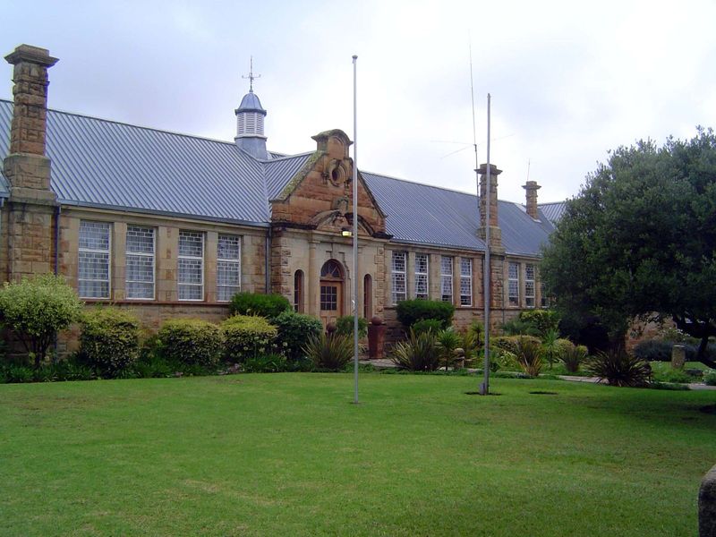 Ladybrand high school, opened in 1904 and built to last.