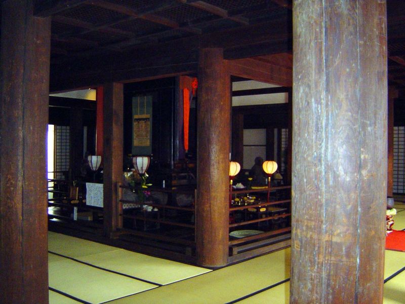The interior.