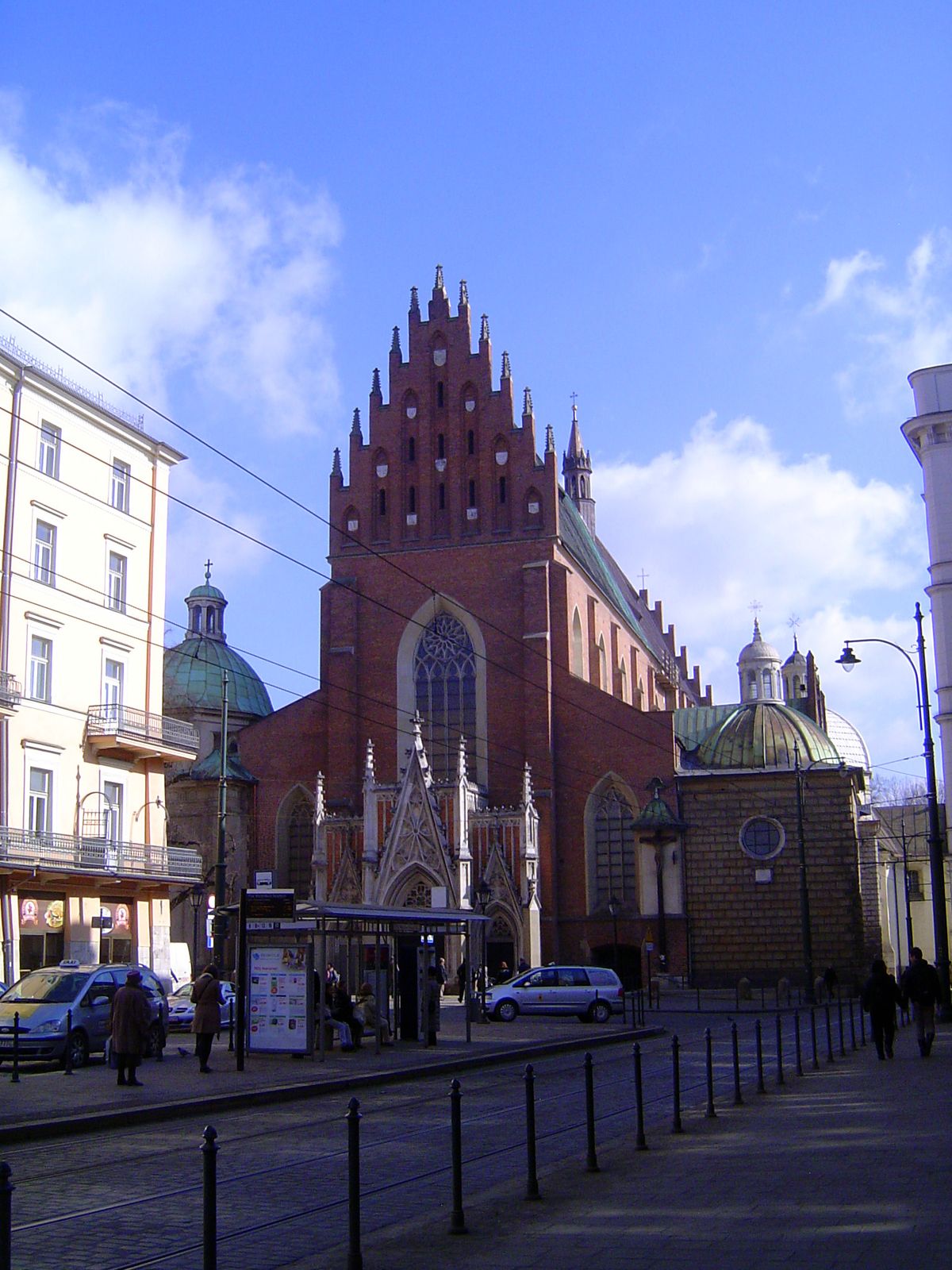 Something more exotic: the Holy Trinity Church was built before 1100, rebuilt after the Mongols, and burned in 1850. In other words, despite