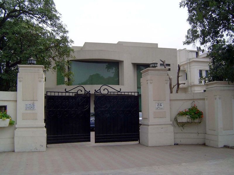 Many of Model Town's 6,000 homes are new, including some very high-style properties.