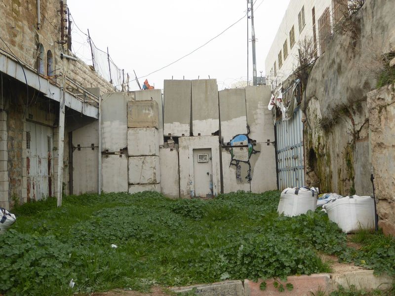 Used to be that despite Israeli foot patrols, you could walk freely around the neighborhood.