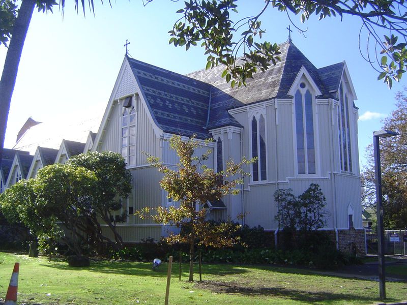 Auckland needed a church bigger than St. Stephen's and got it with this, St. Mary's, reputedly the biggest wooden Gothic church in the world