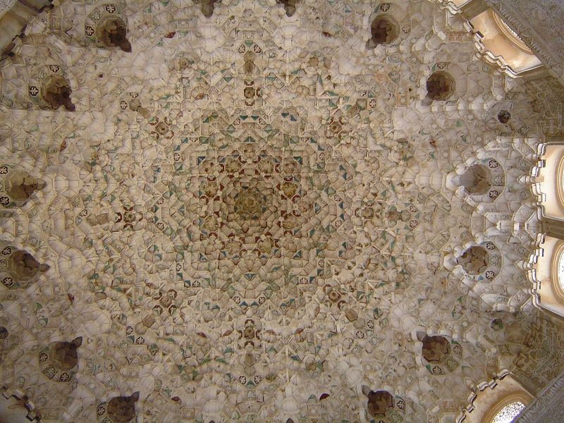 With 5,000 cells, this dome is reputedly the most intricate ceiling in the Islamic World.
