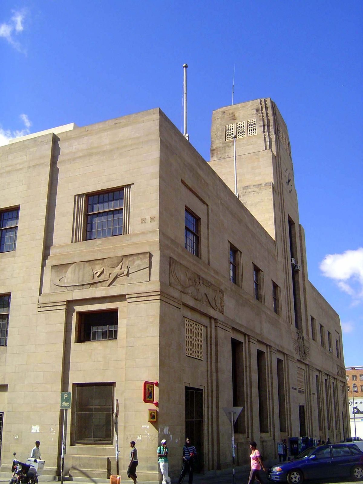 The post office is a testament to art for people who know what they like.