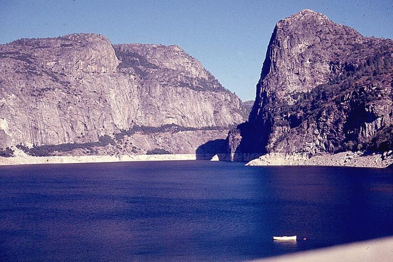 Of course there are utilitarian ways of seeing these mountains. That's the story of Hetch Hetchy, one valley to the north of Yosemite but st