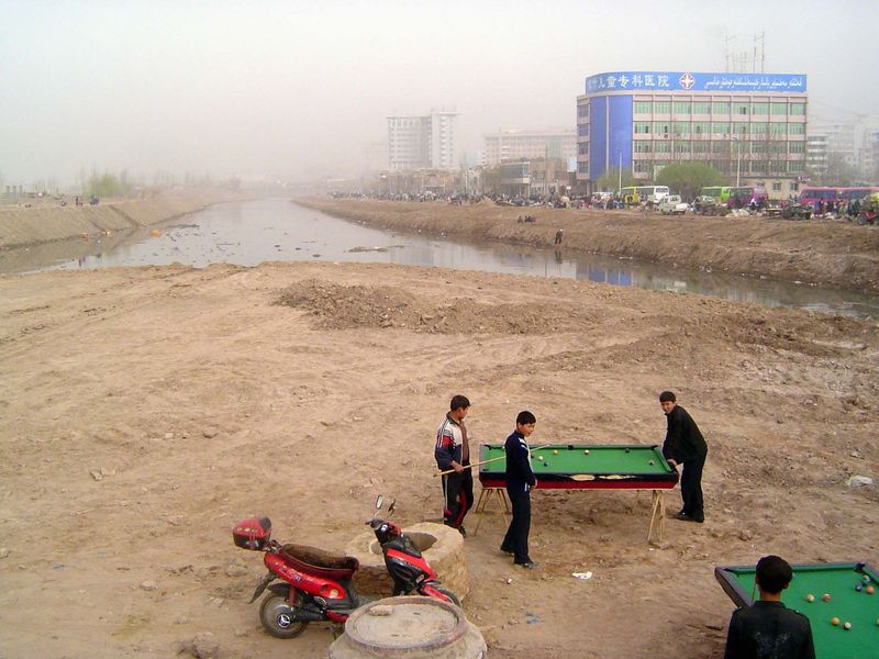 Break for billiards.