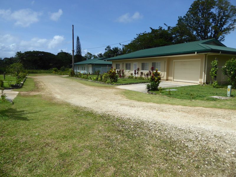 Expat paradise: houses probably leased to American embassy employees. Best evidence: no bananas, taro, or coconuts.