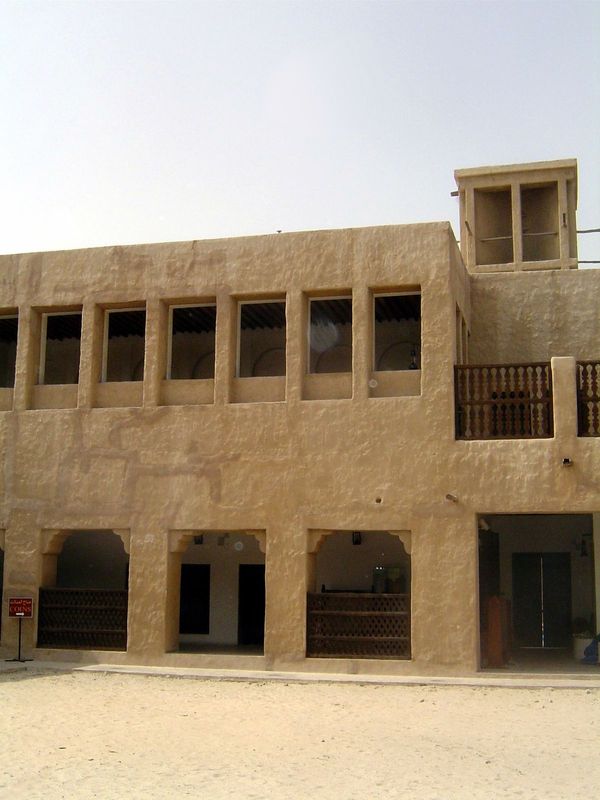Sanitized, the museum retains the original simplicity of five residential units surrounding a courtyard. Sheikh Maktoum built the house in 1