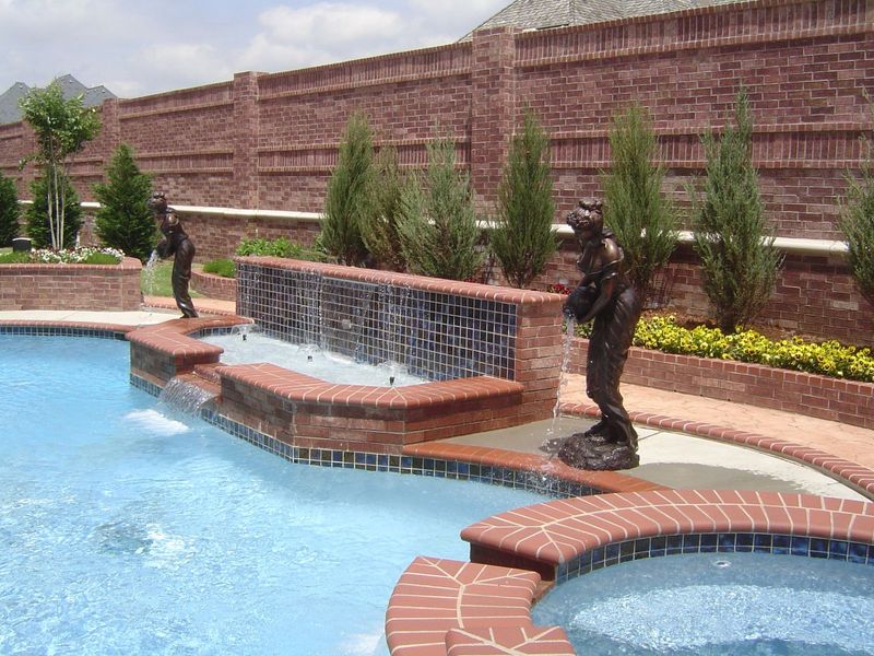 Pool with nymphs.