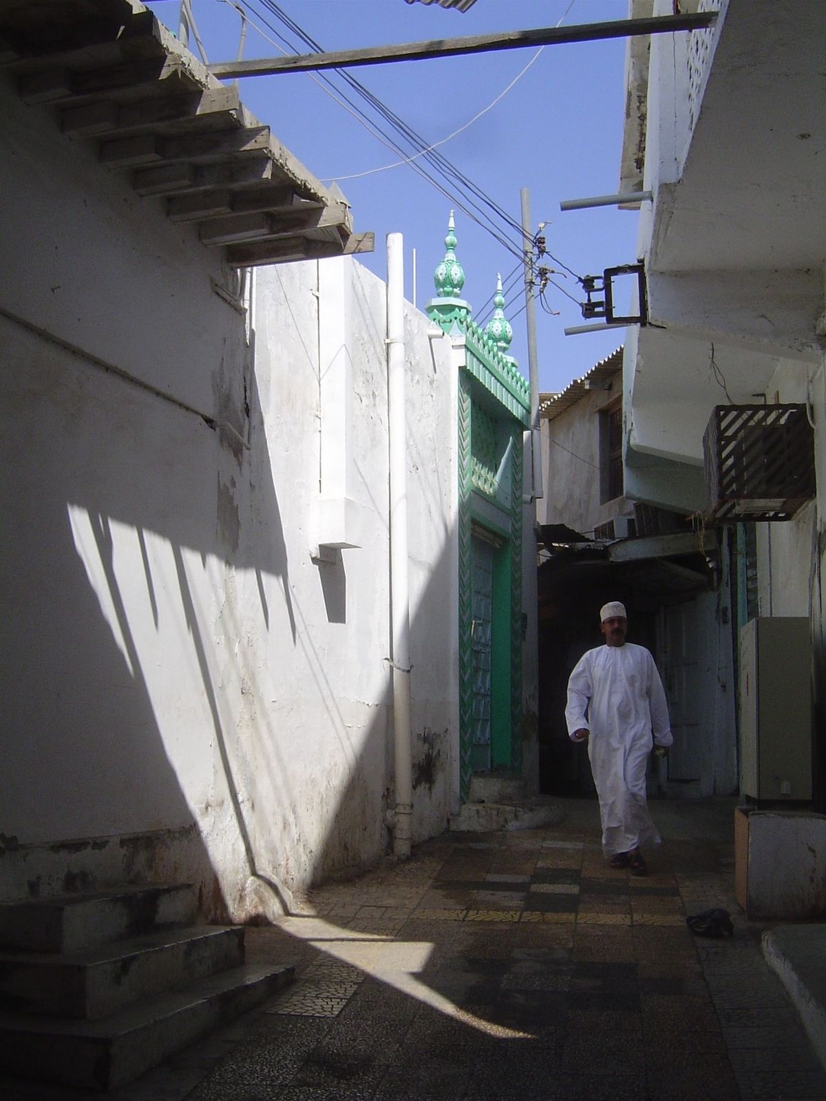 Back street.