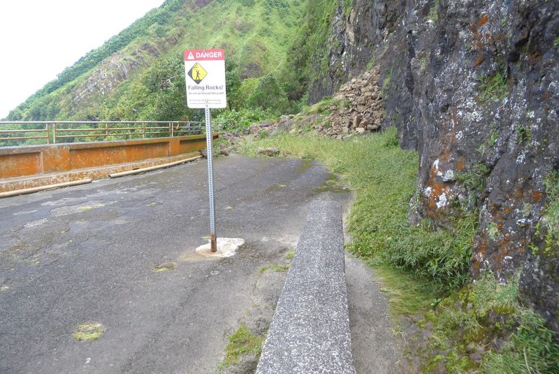 The original highway is wiped out.