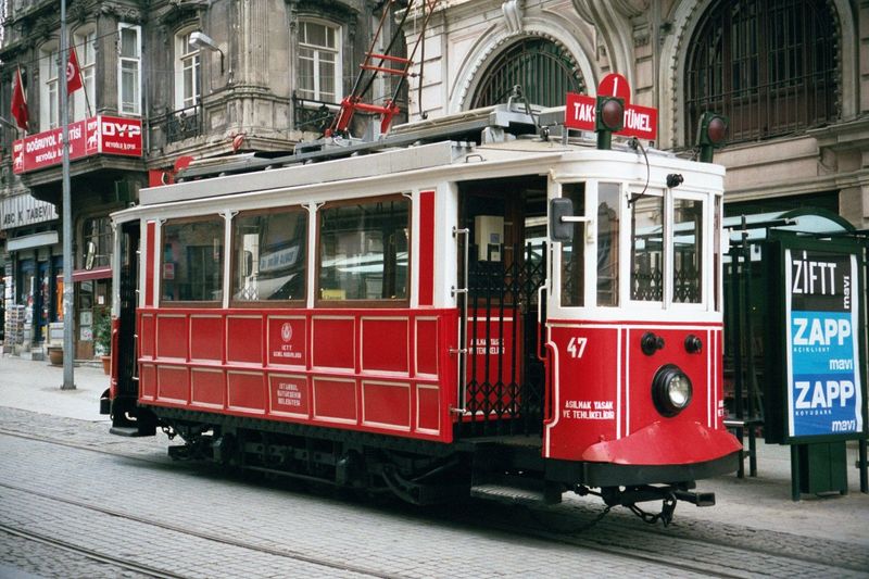 The tram has been freshly restored as part of an effort to rejuvenate the neighborhood. Urban planners read the same magazines worldwide and