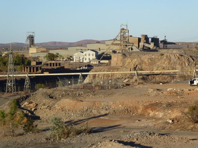 We've moved another half mile up the lode and to its north end and the plainspoken North Mine, which began in 1885 and continues to flicker 