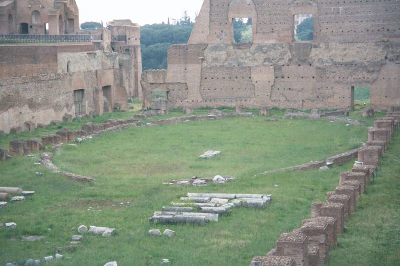 The stadium may have used for games but was normally a garden.