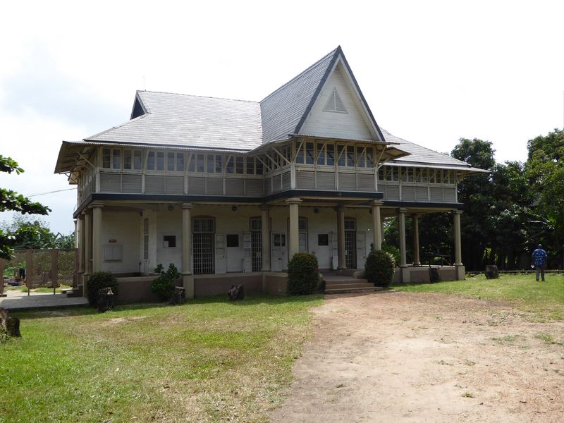 Another restored building but in the very different British colonial tradition, this is the Jaekel House, named for the long-serving chief s