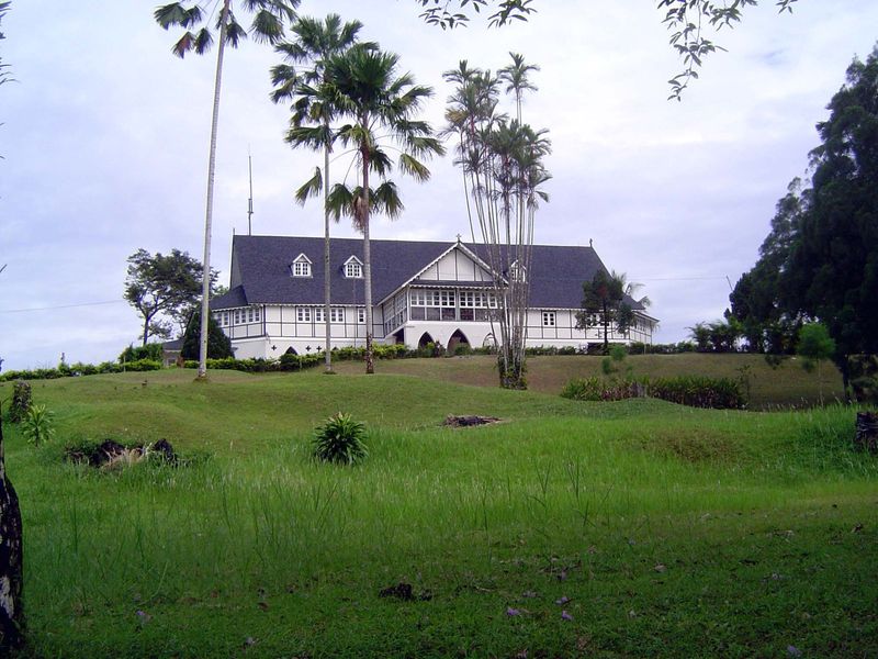 Charles Brooke did have one indulgence, said to have originated with the time spent in Sarawak in 1855 by Alfred Russel Wallace. Picking up 