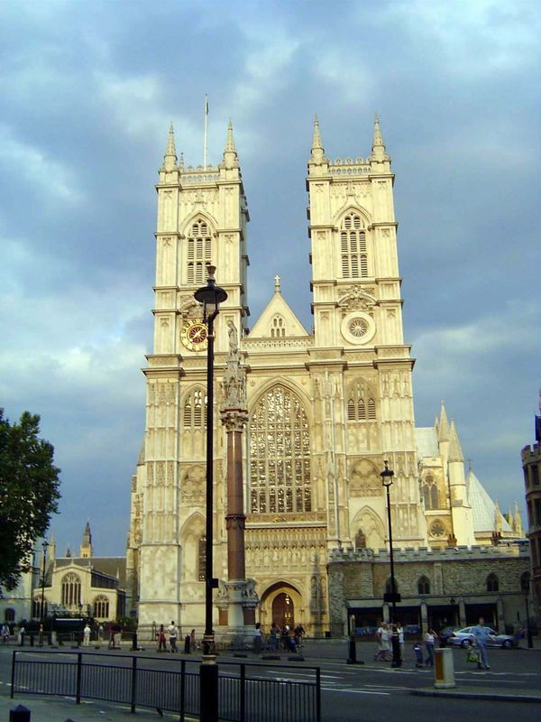 Its neighbor. Westminster abbey is especially important as both a coronation church and a royal mausoleum, an English equivalent of Reims Ca