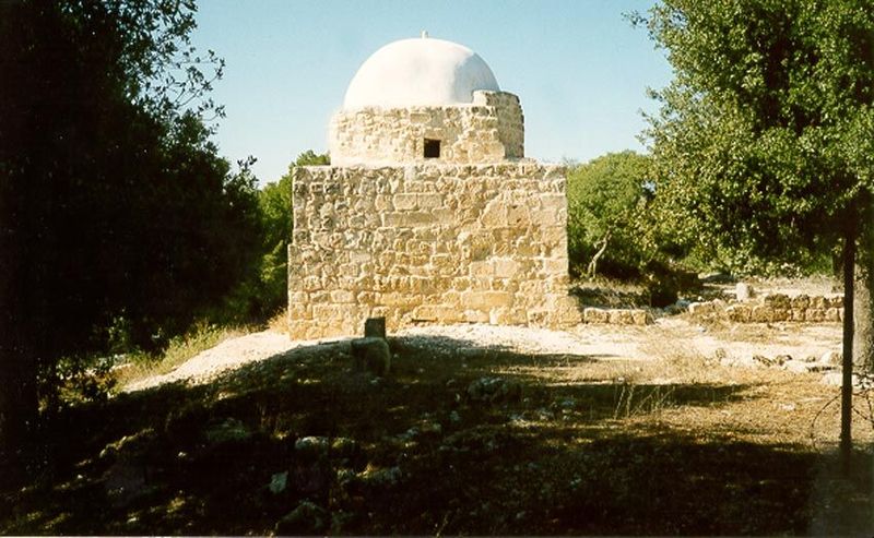 Some of the oldest buildings in the rural West Bank are tombs like this one, freshly rehabilitated by the Palestinian archaeological departm