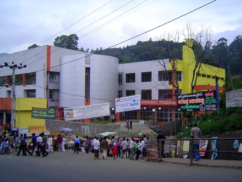 Bandarawela is not caught in a time warp: a new shopping center has just opened.