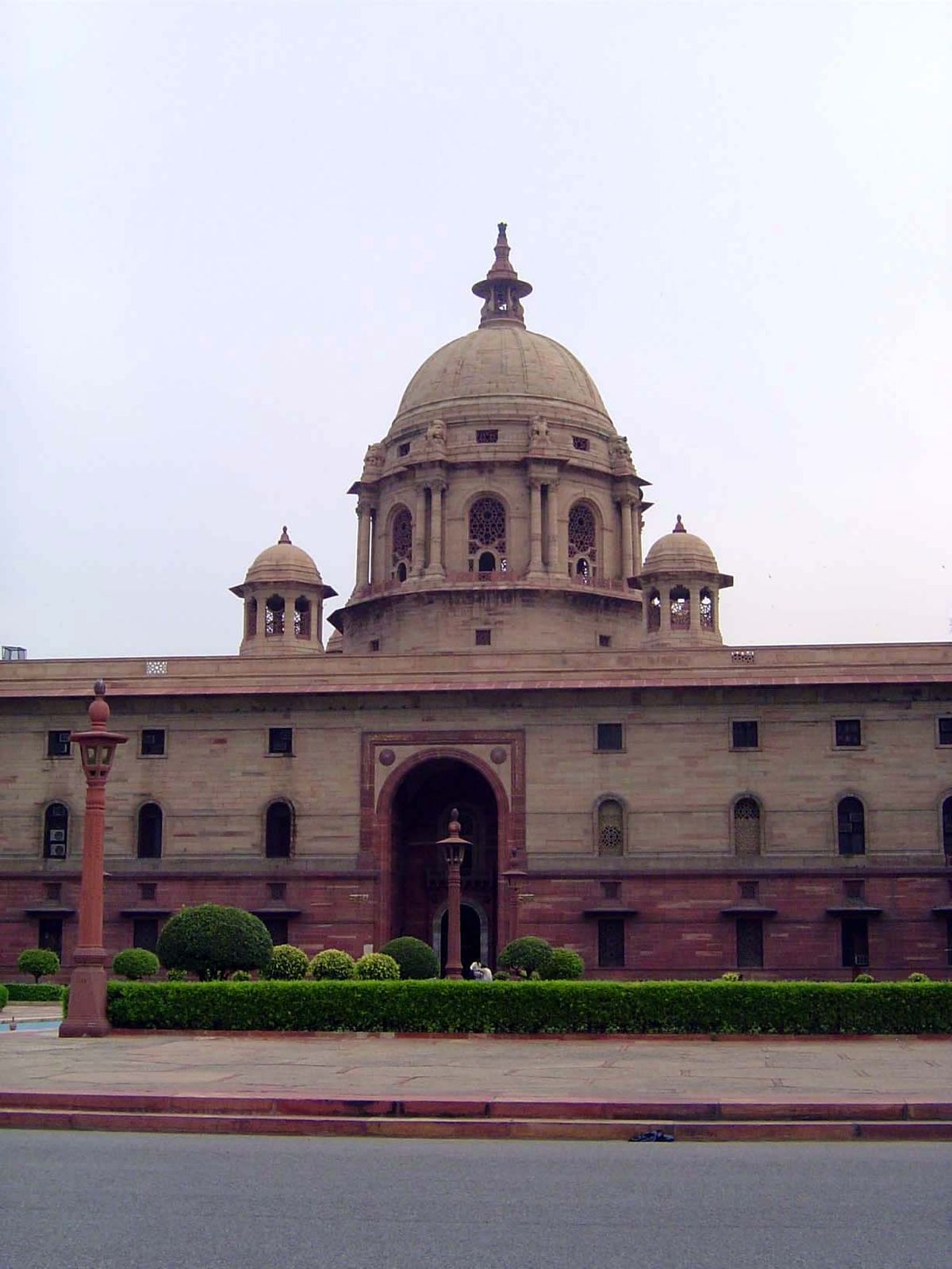 Entrance to the North Block.