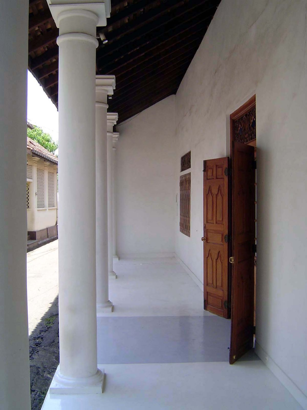 Front porch.