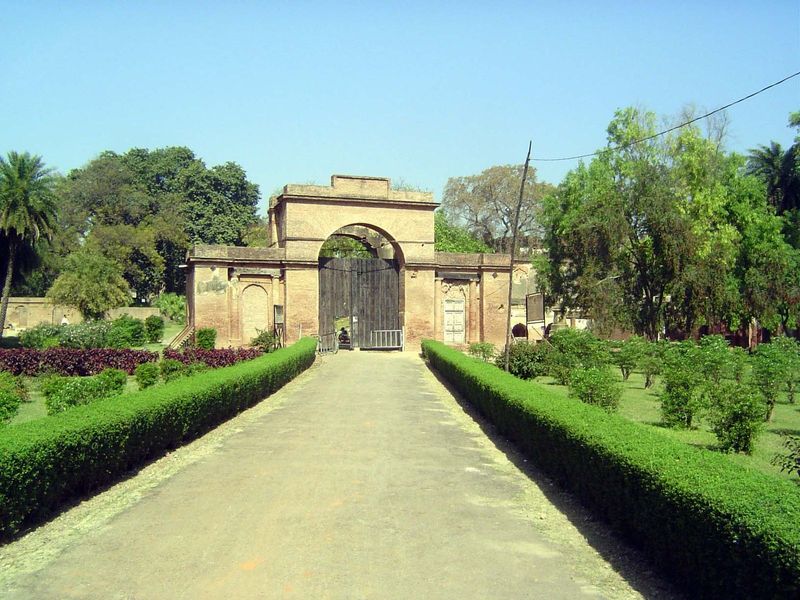 The Baillie Guard Gate, built in 1814 by Resident John Baillie to enclose the 33-acre site. The first resident had come in 1775, when the ca