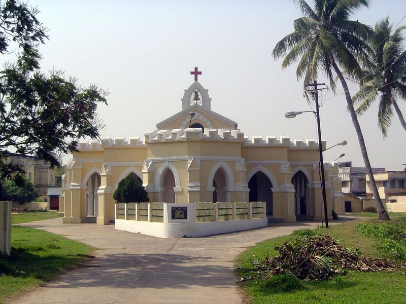 The Cuttack Baptist church.