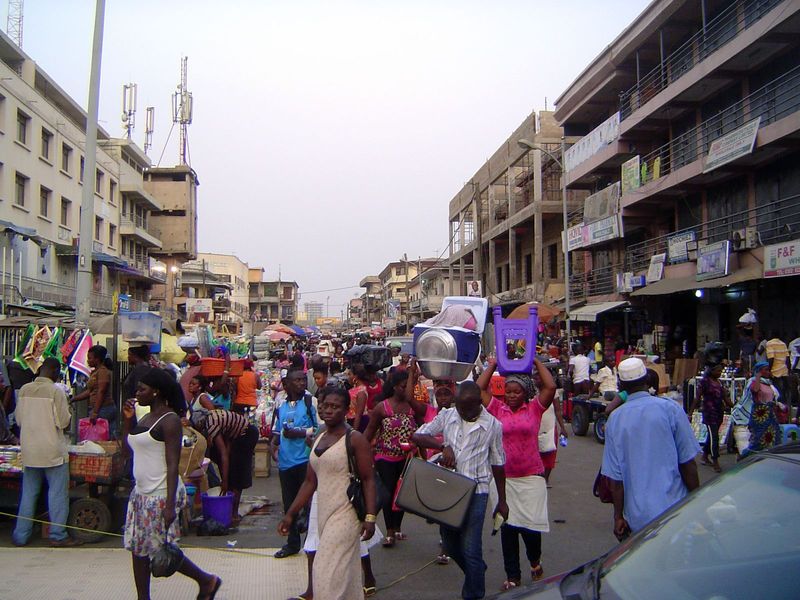 And into the nearby streets.