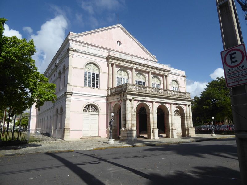 How did the family keep busy? Next door to the palace is the Teatro Santa Isabel, begun in 1841 under the direction of a French engineer, Lo