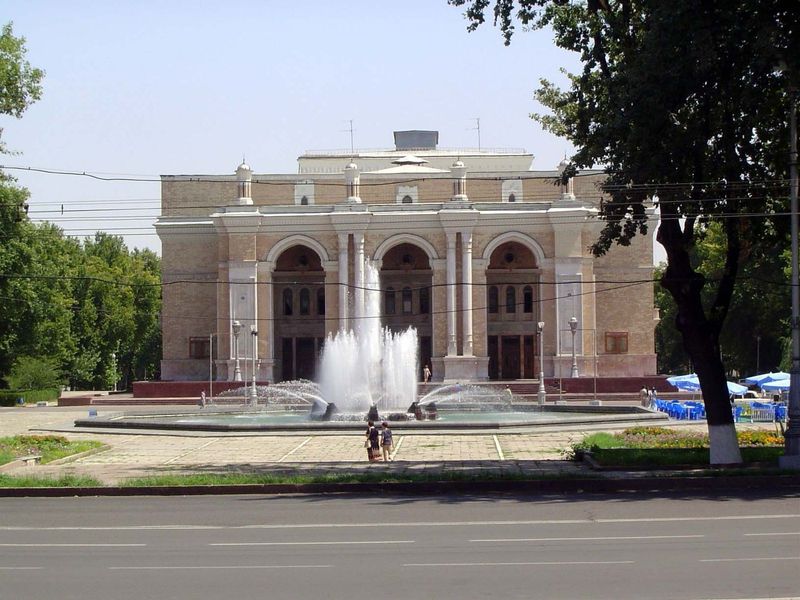 The Alisher Navoi Academic Theater of Opera and Ballet 1947,built by Japanese prisoners of war.