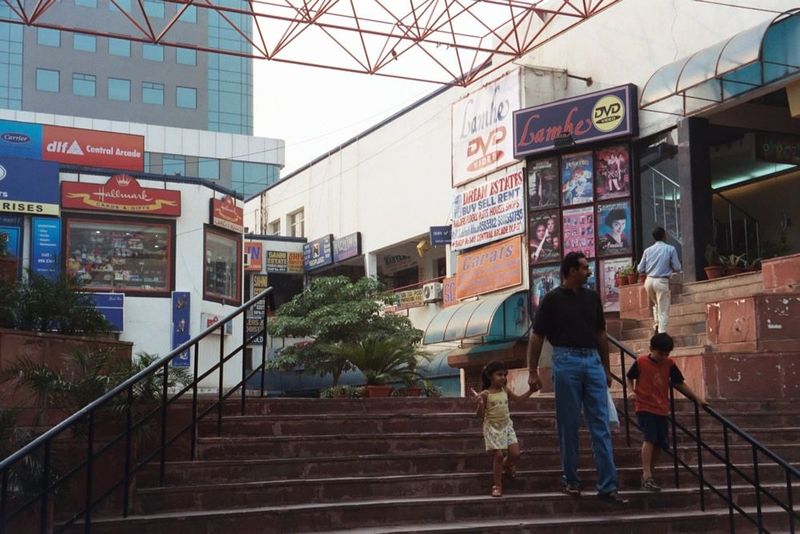 This is DLF's Central Arcade—not up to global standards but glitzy by national ones.