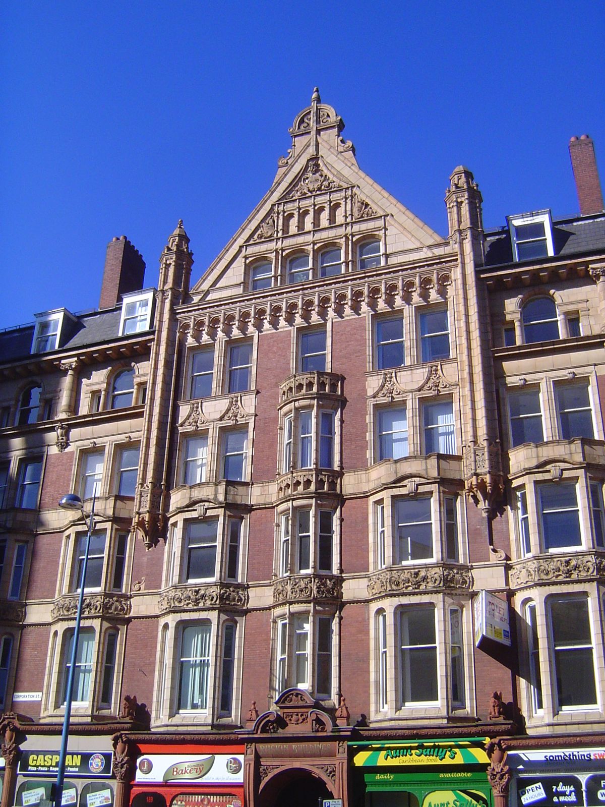 The building was designed by the same Ewen and J. Alfred Harper who at the same time were building the Central Hall across the street.