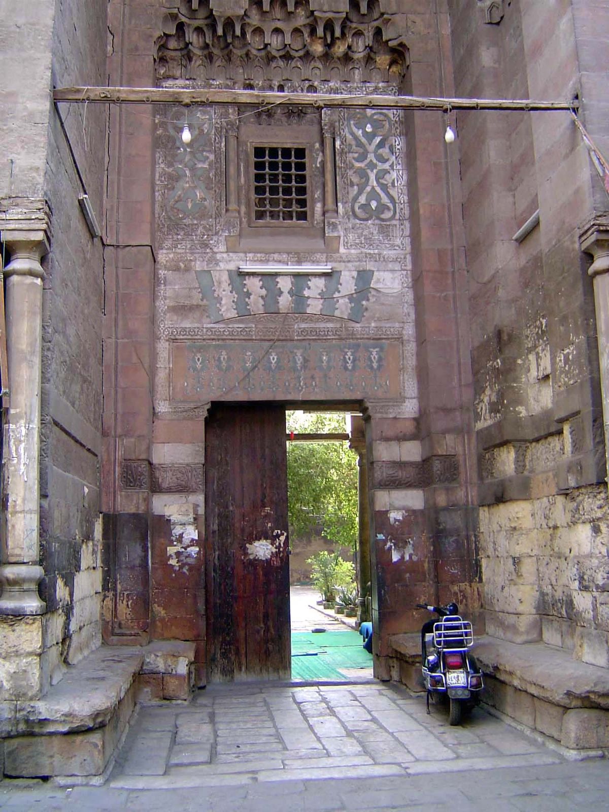 No. 120 Up the street a minute's walk is the Mosque of al-Maridani, built 1337-39 by an amir who was another of Sultan al-Nasir Muhammad's m