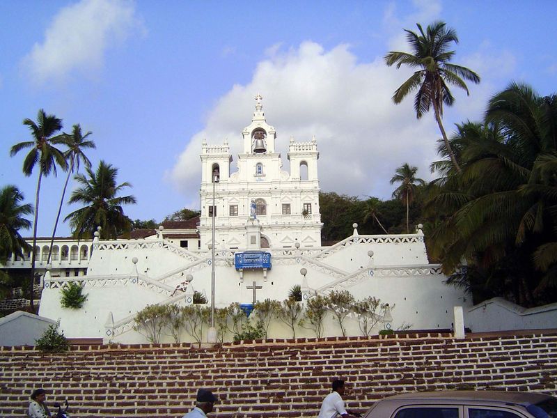 A few blocks inland, and on a hill from which mariners could readily spy it, the Church of the Immaculate Conception was opened in 1541—at t