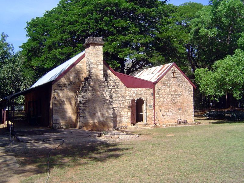 A hundred miles more and we're at the pioneer homestead called Springvale, on the fringe of Katherine.