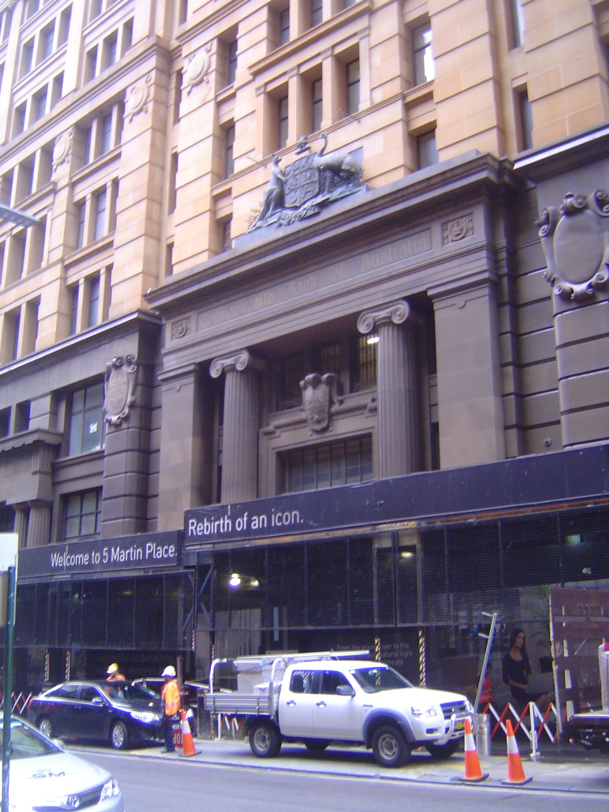 Time for a re-do. The bank's gone, but the smell of money remains.