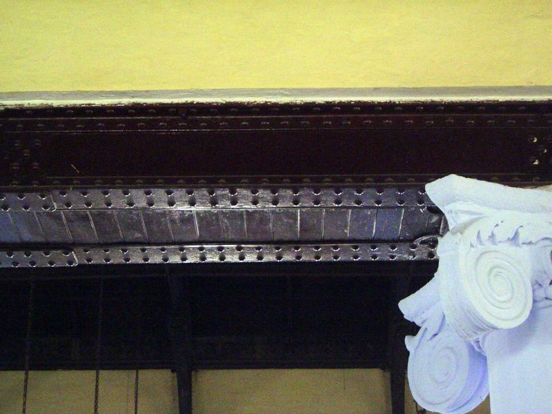 Here's a closeup. What's the material? Wrought iron?