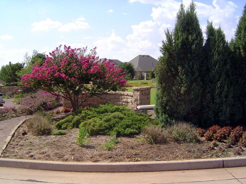 It's hard to get a good view, because we're in the land of gated communities now.