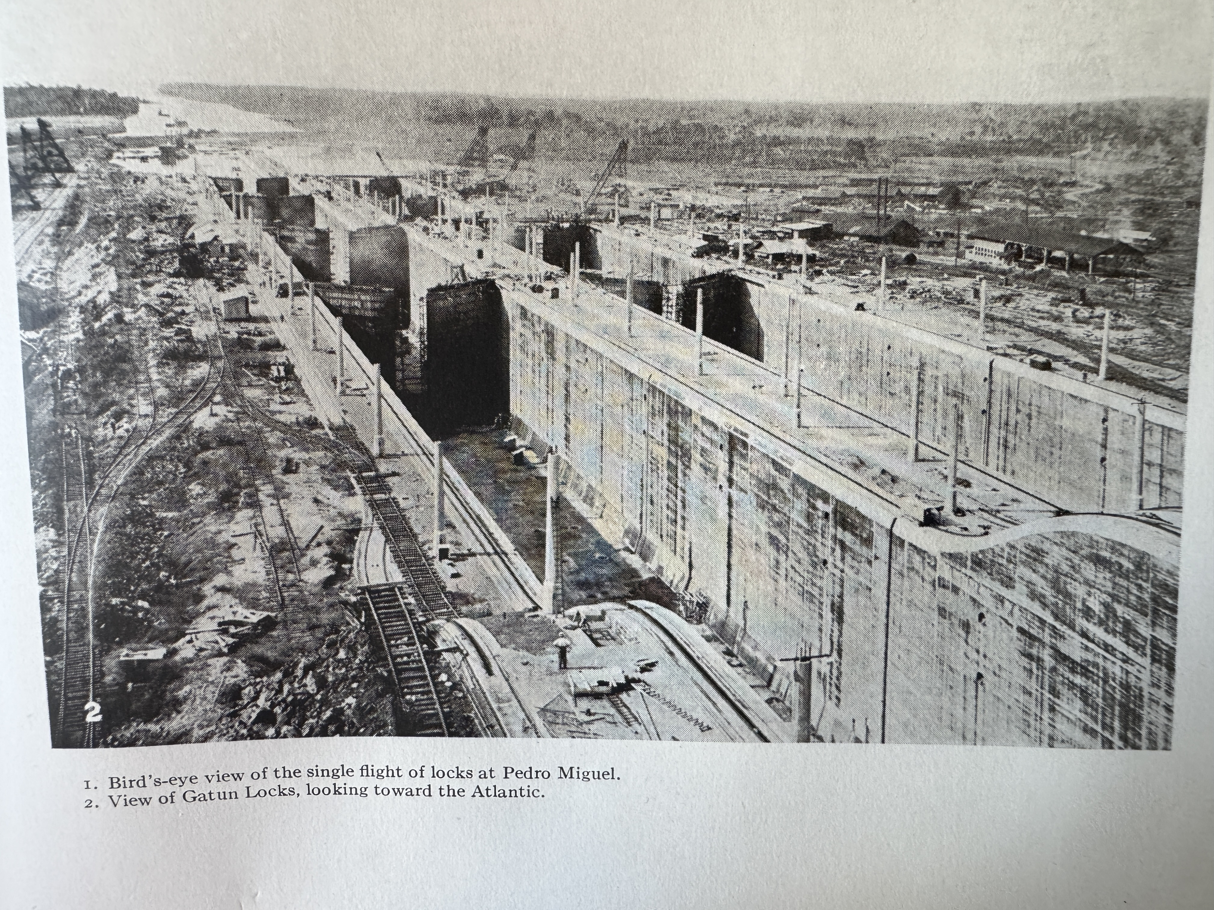 Well, Agua Clara is OK, but I like the old Gatun locks, here under construction.  Can you think of a comparable building project today?