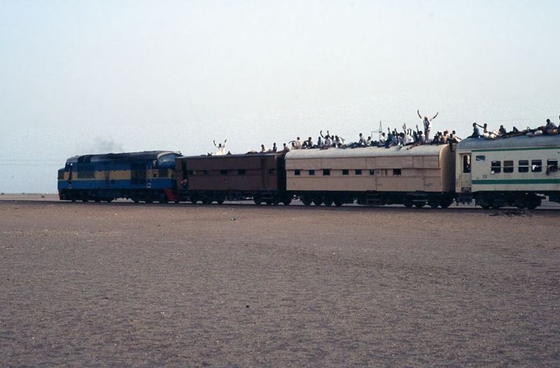 They also built a railway system that by the 1980s was severely overloaded and under-maintained. Over this line, cotton moved from the Gezir